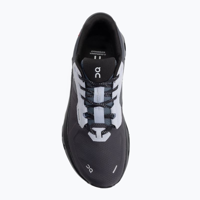 Női On Cloudrunner 2 vízálló vas/nimbus futócipő 5