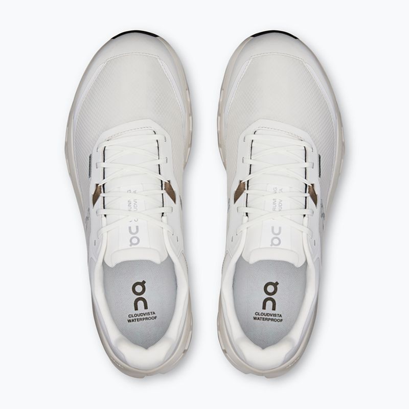 Férfi futócipő On Running Cloudvista 2 Waterproof ice/pearl 6