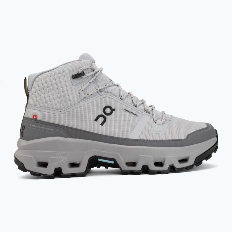 Férfi kirándulócipők On Cloudrock Mid Waterproof glacier/alloy 2
