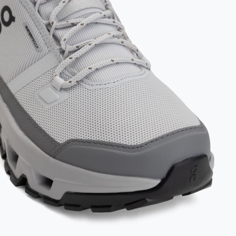 Férfi kirándulócipők On Cloudrock Mid Waterproof glacier/alloy 7