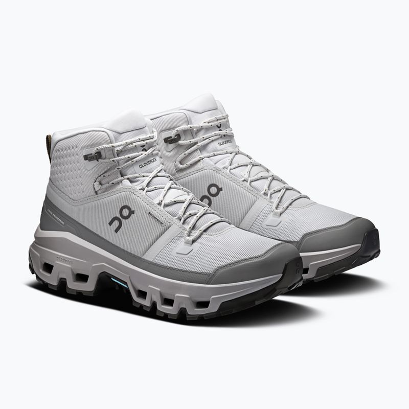 Férfi kirándulócipők On Cloudrock Mid Waterproof glacier/alloy 2