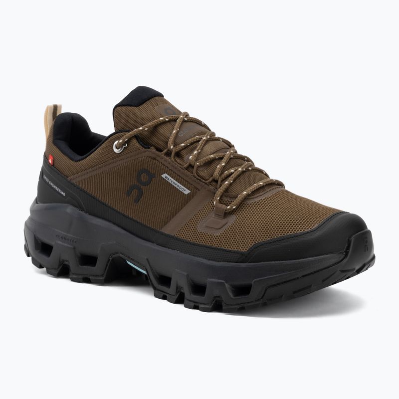 Férfi cipő On Cloudrock Low Waterproof earth/black