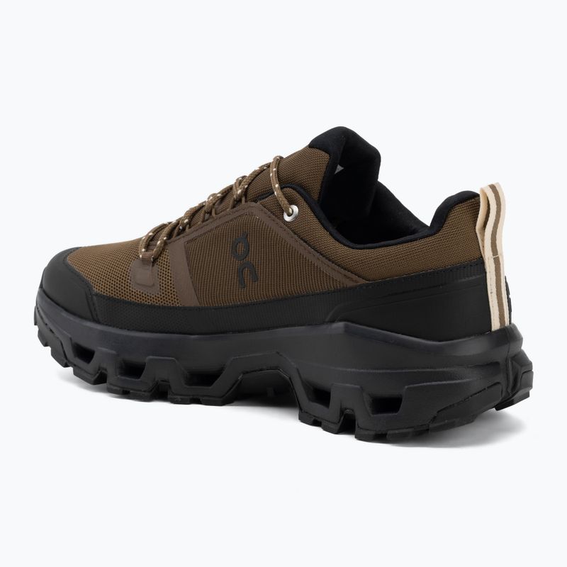 Férfi cipő On Cloudrock Low Waterproof earth/black 3
