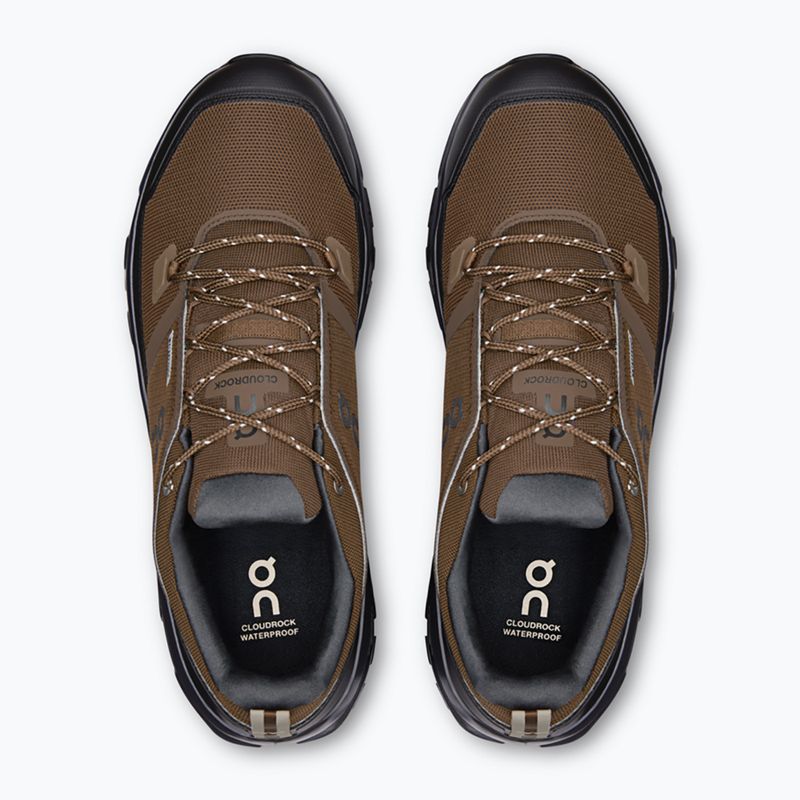 Női cipők On Cloudrock Low Waterproof earth/black 5