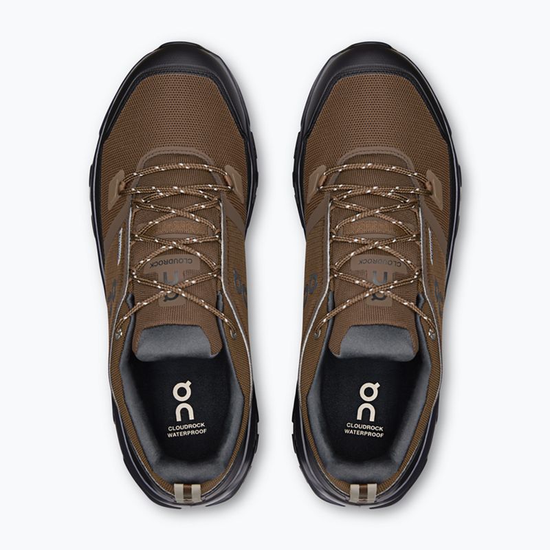 Férfi kirándulócipők On Cloudrock Low Waterproof earth/black 3