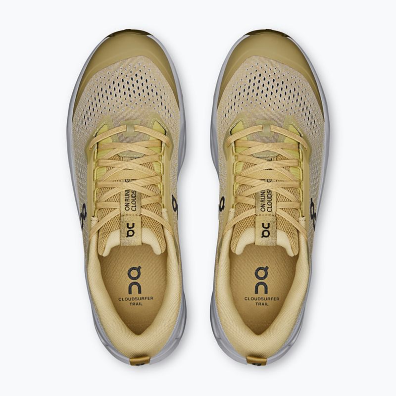 Férfi futócipő On Running Cloudsurfer Trail 2 safari/glacier 6