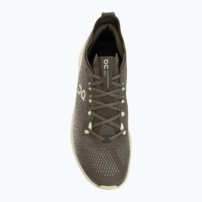 Férfi futócipő On Cloudsurfer Max olive/seedling 5