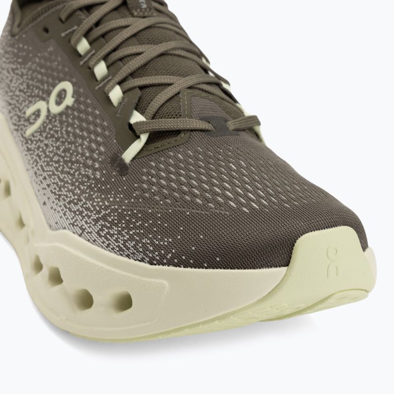 Férfi futócipő On Cloudsurfer Max olive/seedling 7