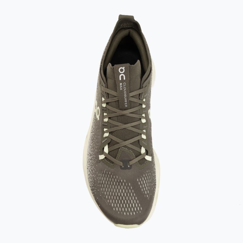 Férfi futócipő On Cloudsurfer Max Wide olive/seedling 5