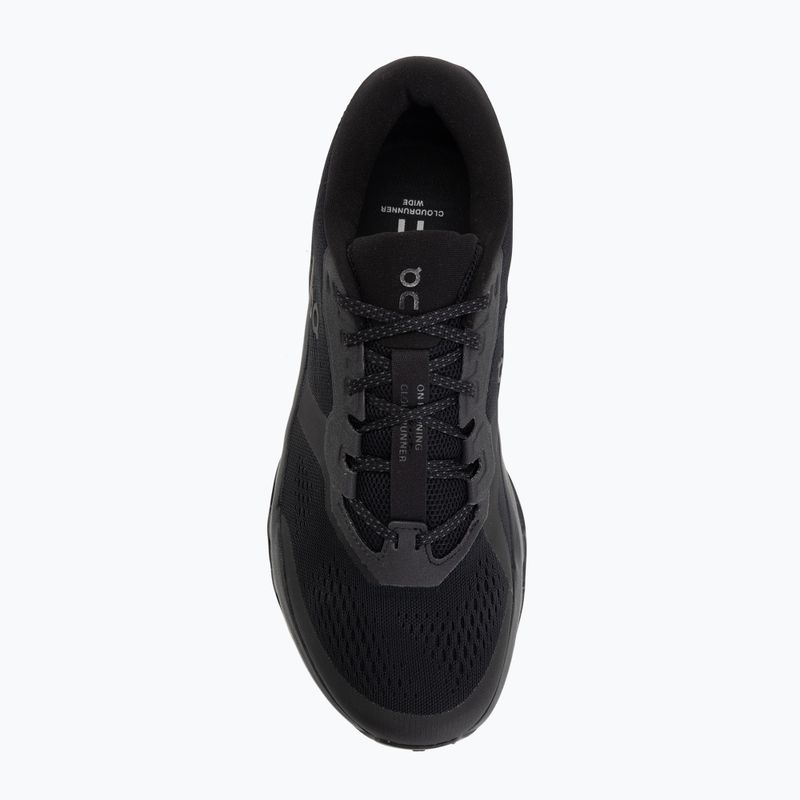 Férfi futócipő On Cloudrunner 3 Wide fekete/fekete 5