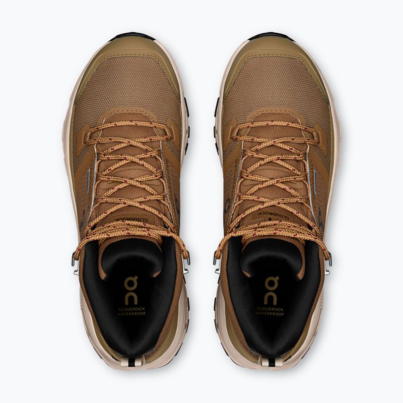 Női cipők On Cloudrock Mid Waterproof sphinx/sand 6