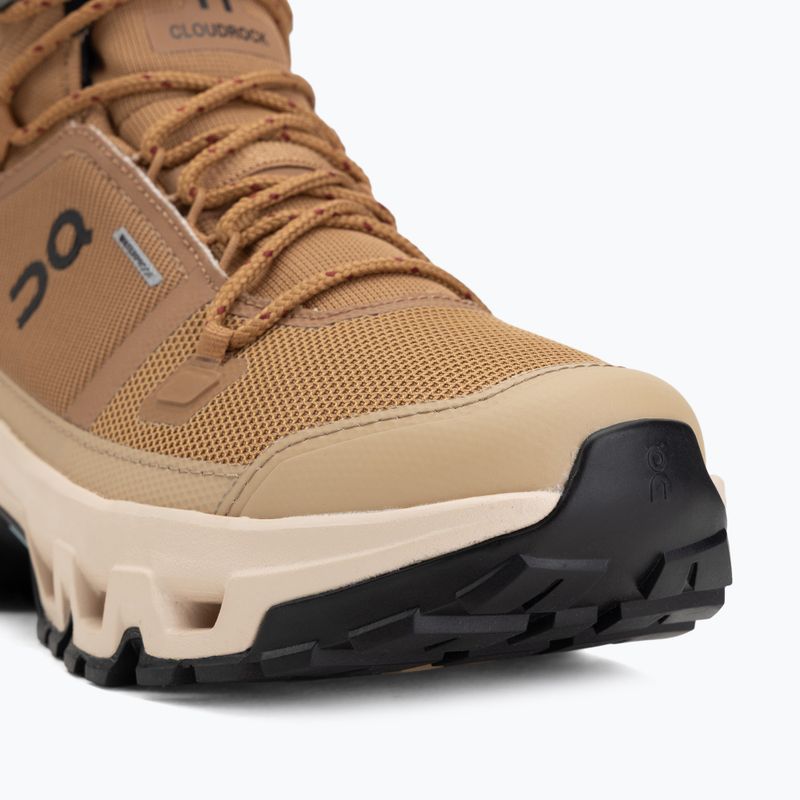 Női cipők On Cloudrock Mid Waterproof sphinx/sand 7
