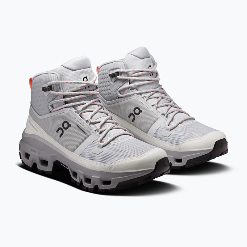 Női kirándulócipők On Cloudrock Mid Waterproof glacier/alloy 2