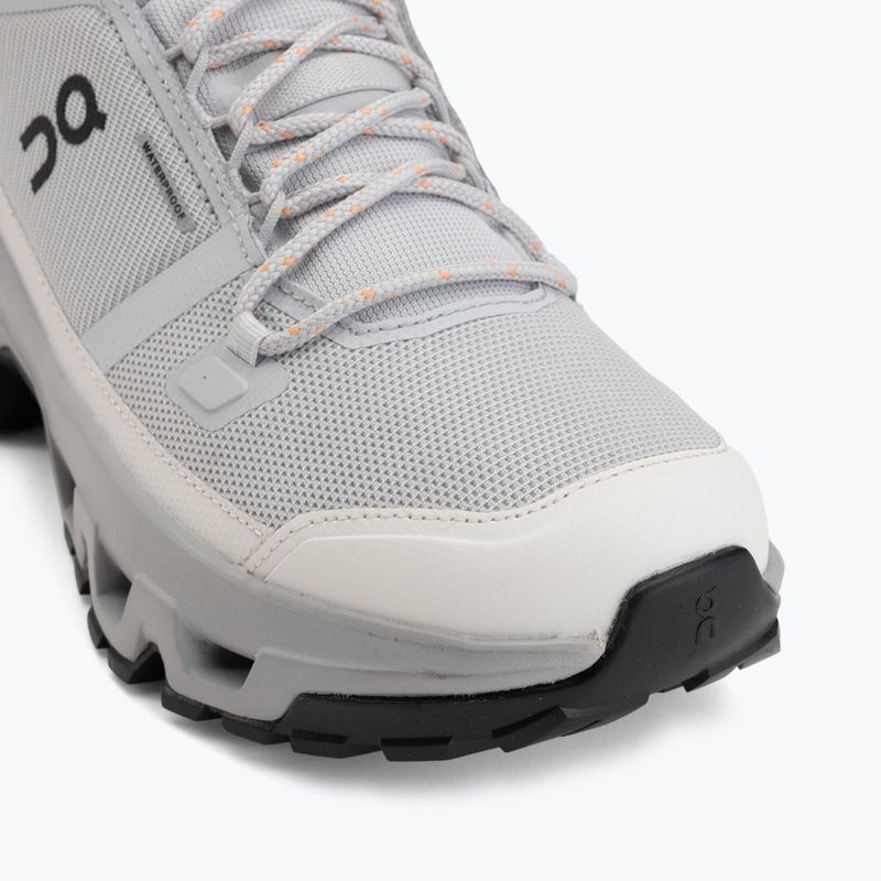 Női kirándulócipők On Cloudrock Mid Waterproof glacier/alloy 7