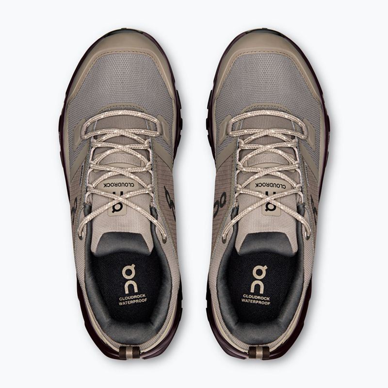 Női cipők On Cloudrock Low Waterproof Cinder/Ox 6