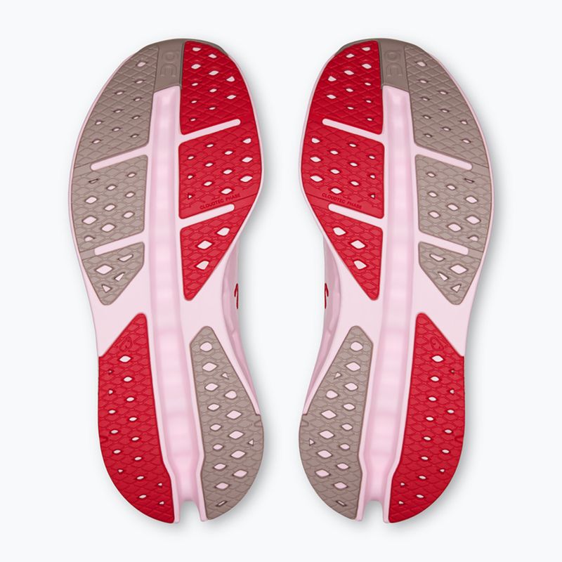 Női futócipő On Cloudsurfer Max ivory/peony 5