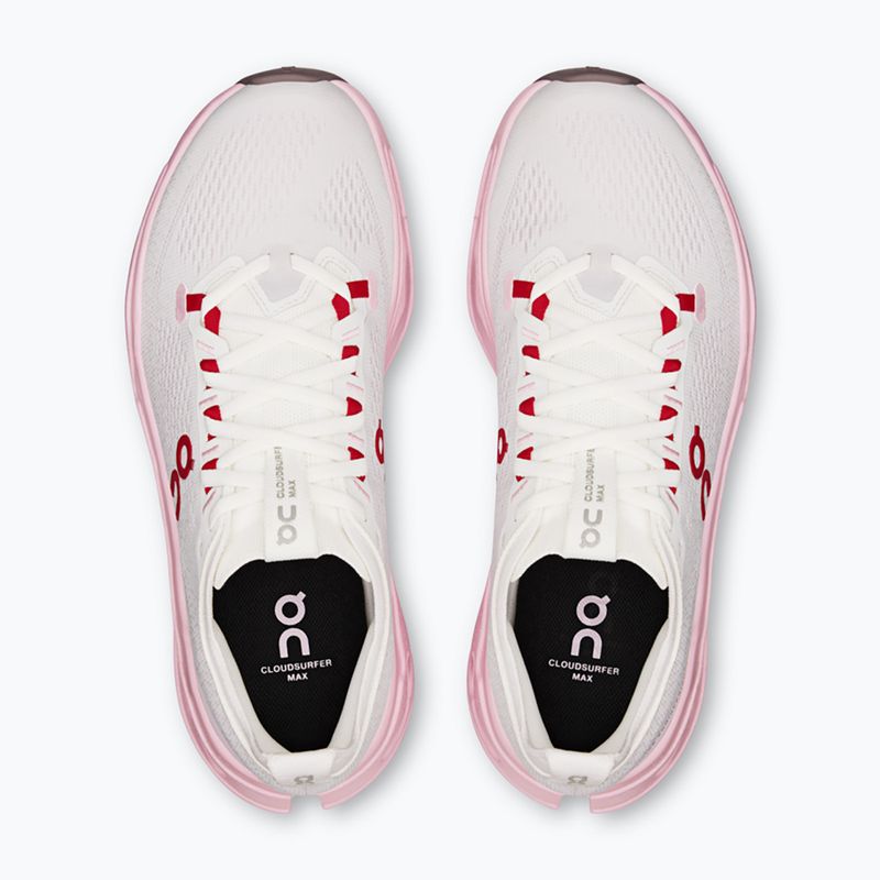 Női futócipő On Cloudsurfer Max ivory/peony 6