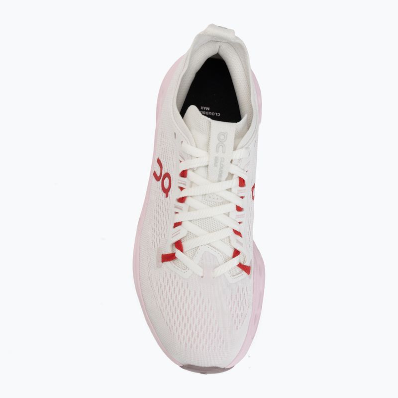 Női futócipő On Cloudsurfer Max ivory/peony 5