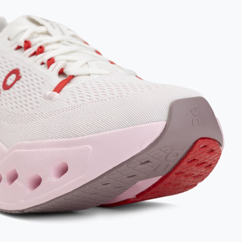 Női futócipő On Cloudsurfer Max ivory/peony 7