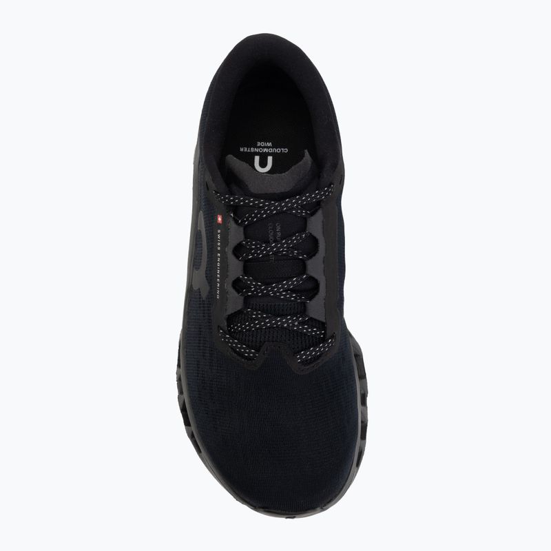 Női futócipők On Cloudmonster 3 Wide black/black 5