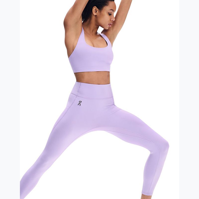 Női edzőleggings On Studio Tights 7/8 bloom 8