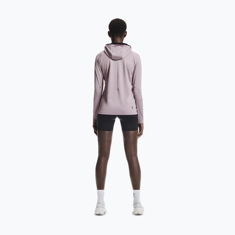 Női futó kapucnis pulóver On Climate Zip Hoodie Heron 3