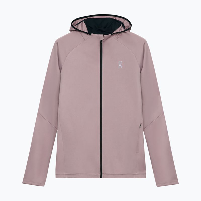 Női futó kapucnis pulóver On Climate Zip Hoodie Heron 12