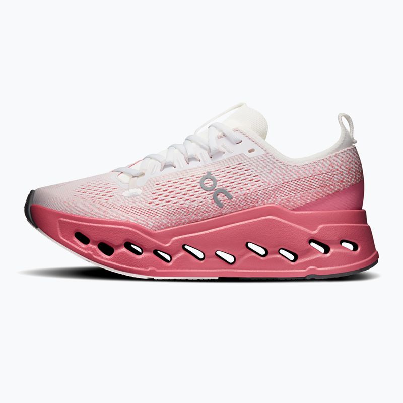 Női futócipők On Cloudsurfer Max white/camellia 2
