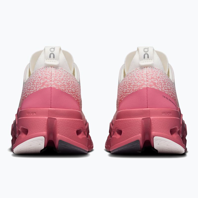 Női futócipők On Cloudsurfer Max white/camellia 4