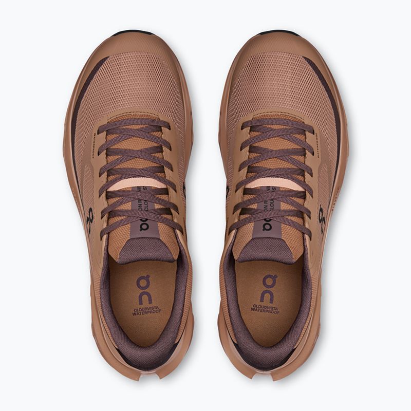 Férfi futócipők On Cloudvista 3 Waterproof portobello/mulberry 3