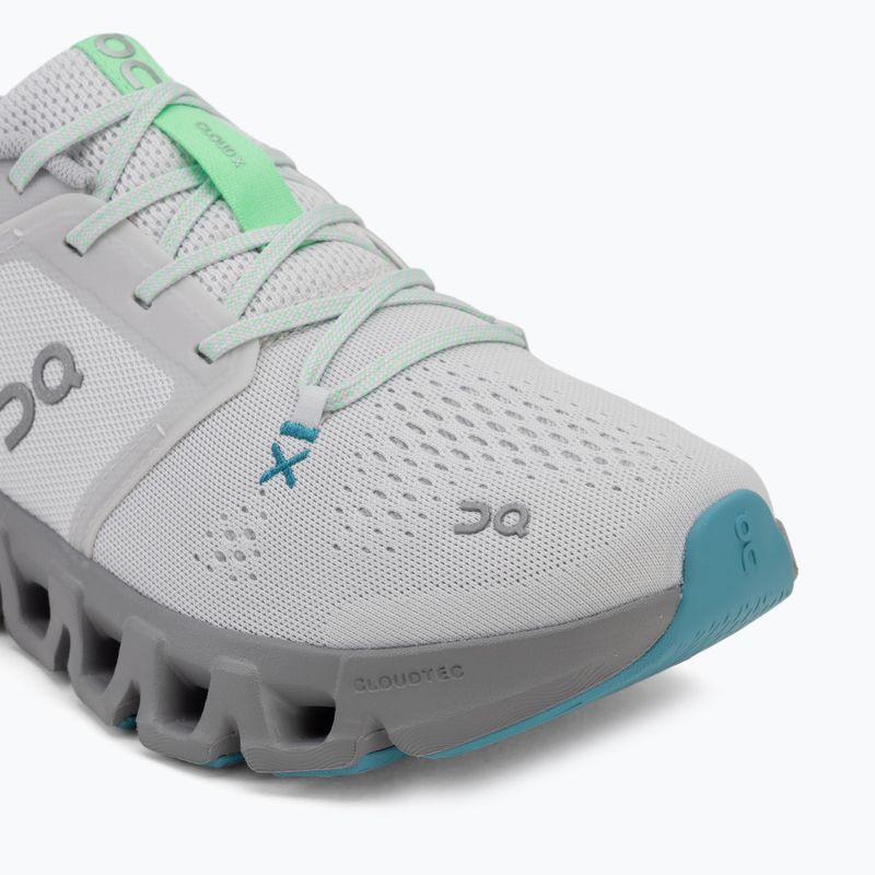 Férfi edzőcipők On Cloud X 5 frost/alloy 7