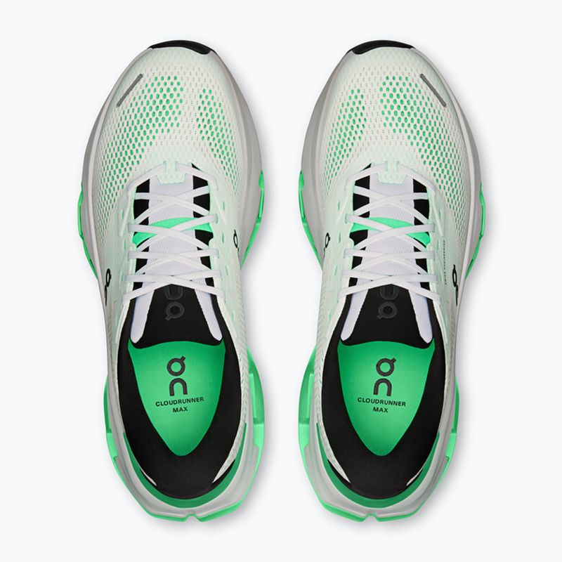 Férfi futócipők On Cloudrunner 3 Max white/verdite 3