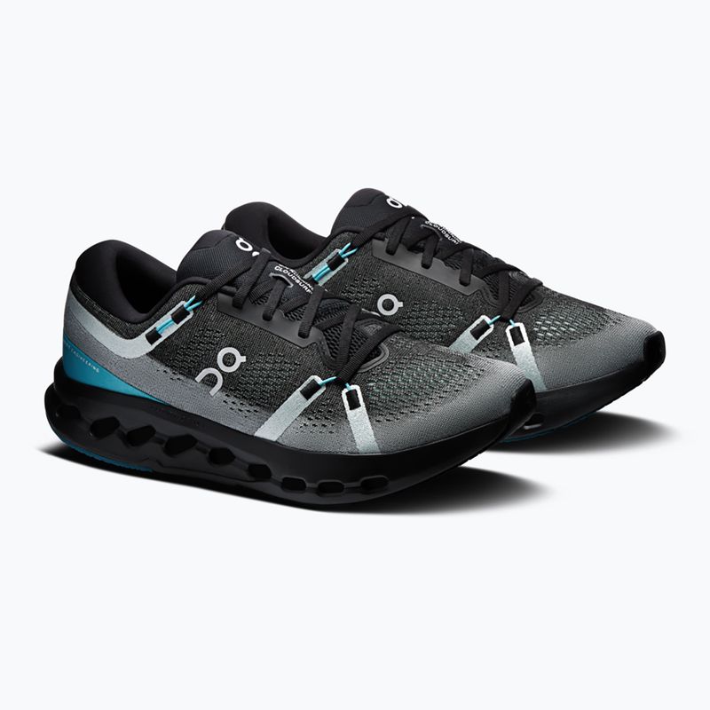 Férfi futócipők On Cloudsurfer 2 black/flurry 2