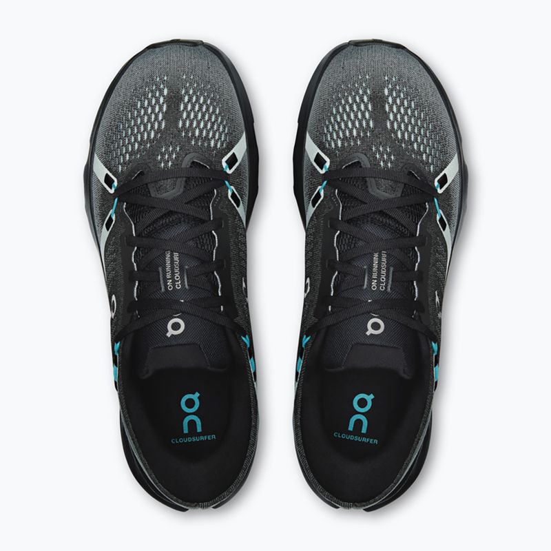 Férfi futócipők On Cloudsurfer 2 black/flurry 3