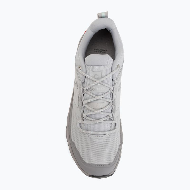 Női kirándulócipők On Cloudrock Low Waterproof glacier/ore 5