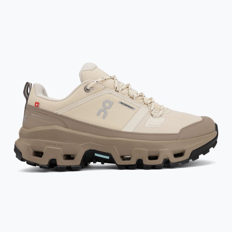 Női kirándulócipők On Cloudrock Low Waterproof grain/soba 2