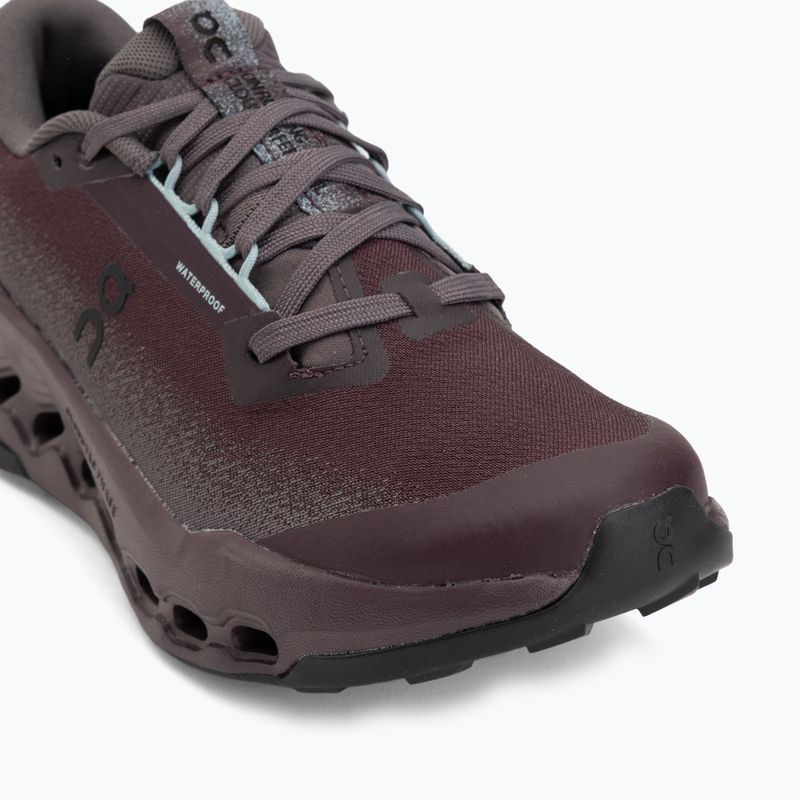 Női futócipők On Cloudsurfer Trail 2 Waterproof urchin/pebble 7