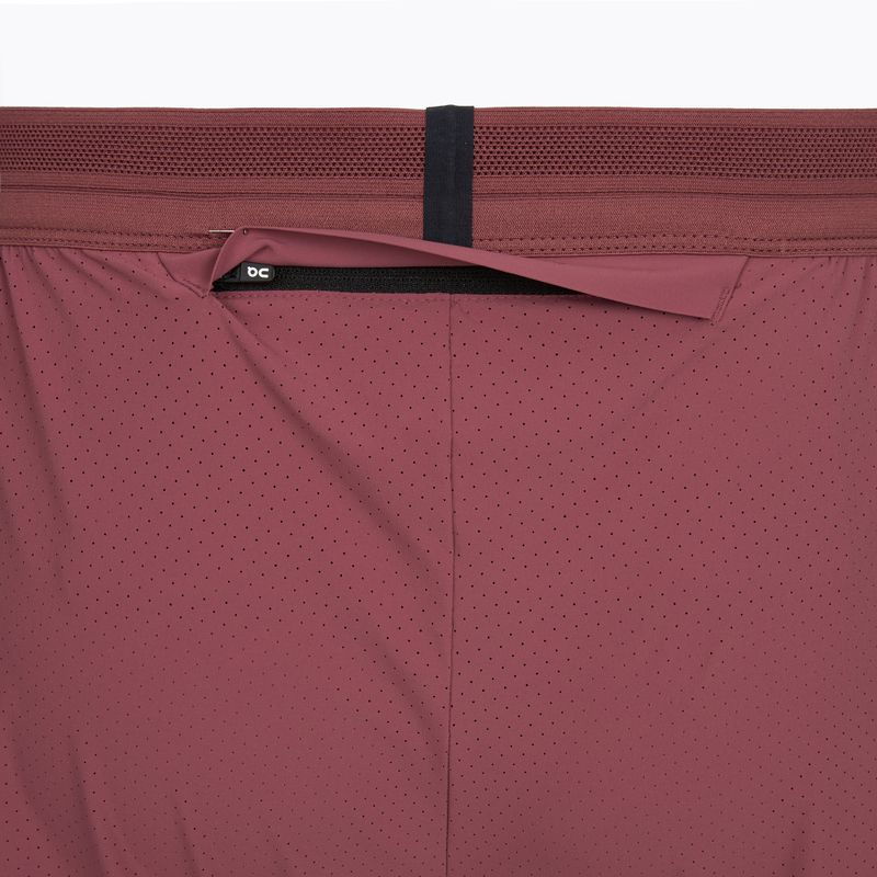 Férfi futónadrág On 5" Performance barberry 12