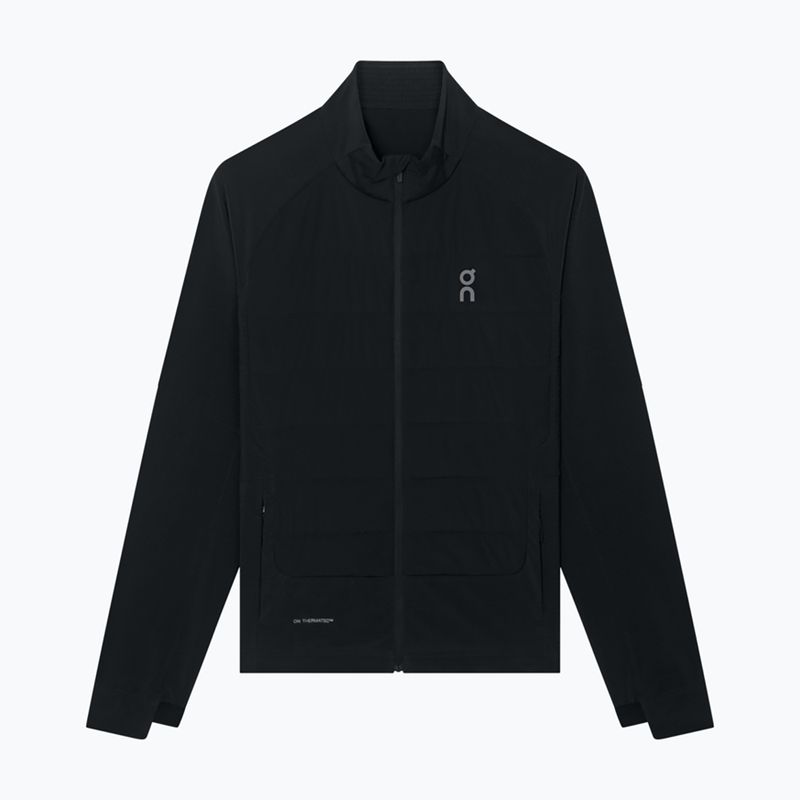 Férfi futókabát On Weather Hybrid black