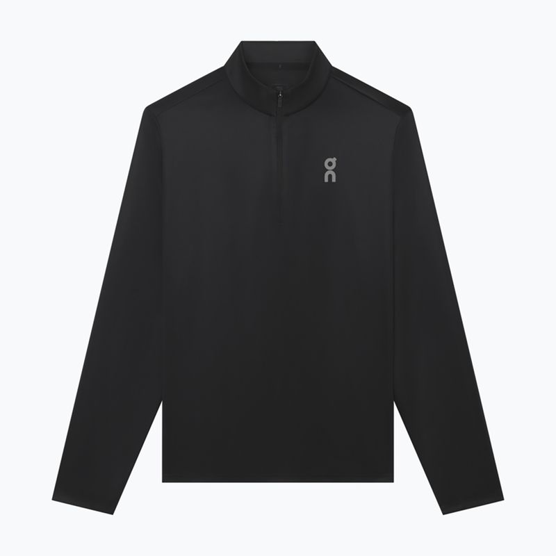 Férfi futópulóver On Core 1/4 Zip black 8
