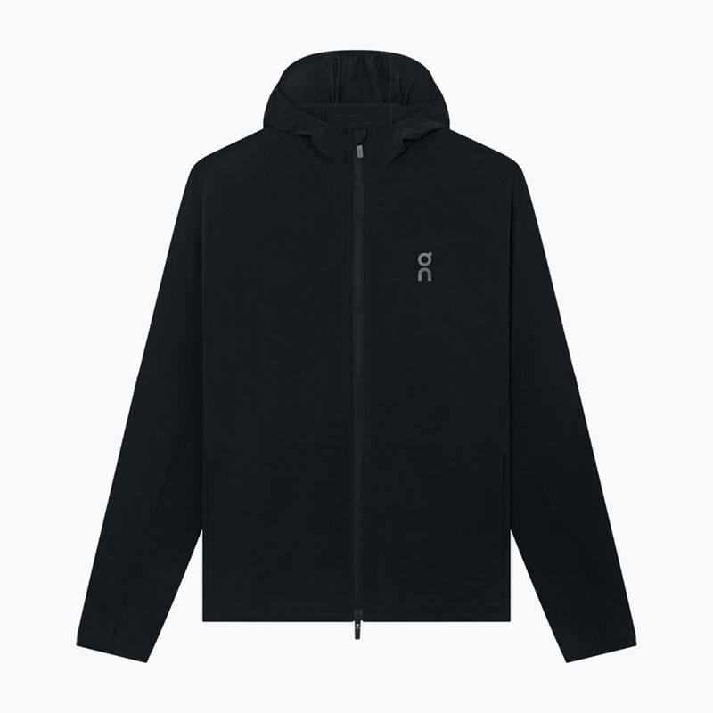 Férfi futókabát On Weather Hoodie black