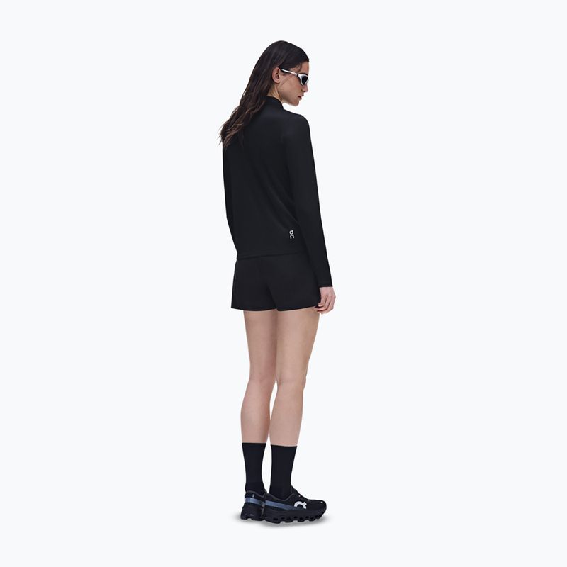 Női futópulóver On Core 1/4 Zip black 3