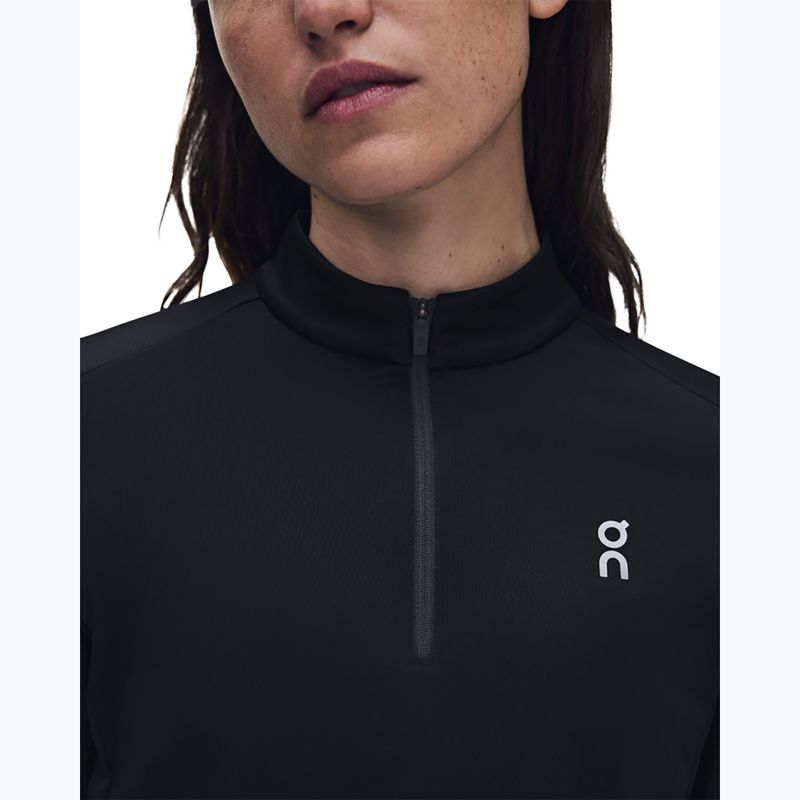 Női futópulóver On Core 1/4 Zip black 6