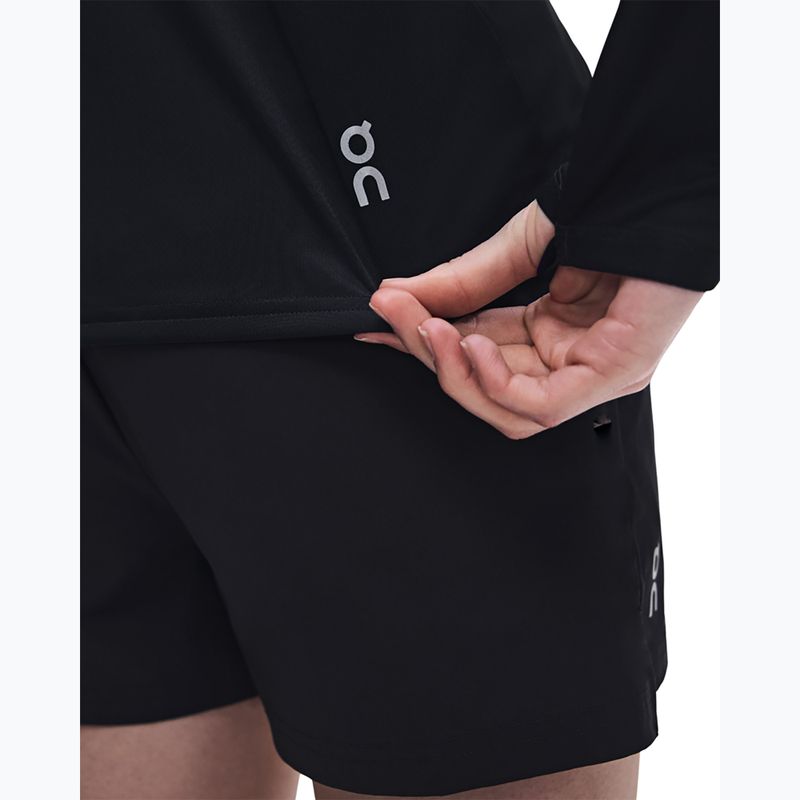 Női futópulóver On Core 1/4 Zip black 7