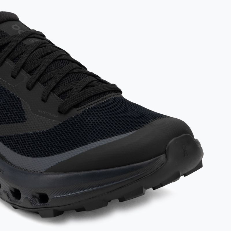 Férfi futócipők On Cloudvista 3 Waterproof black/black 7