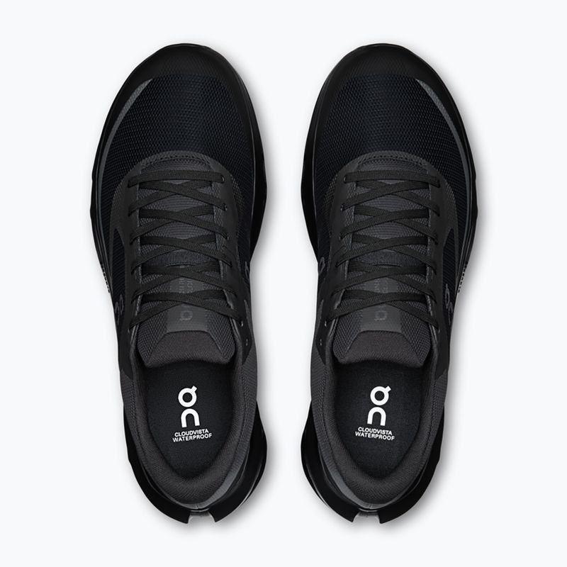 Férfi futócipők On Cloudvista 3 Waterproof black/black 3