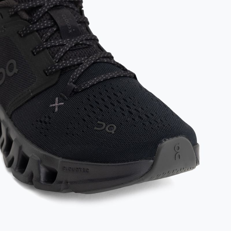 Női edzőcipők On Cloud X 5 black/black 7