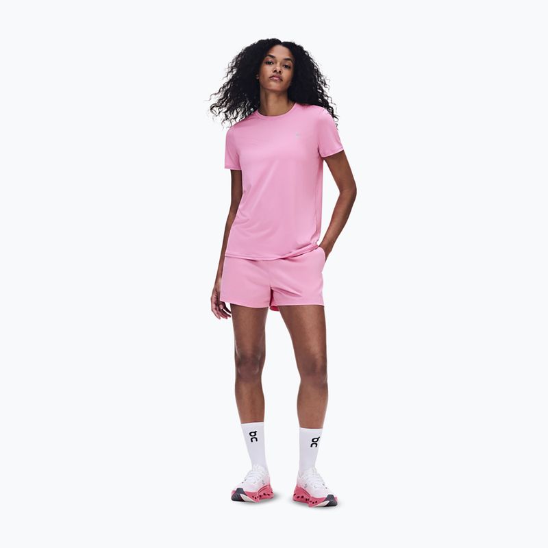 Női hosszú ujjú póló futáshoz On Core-T bubblegum 2