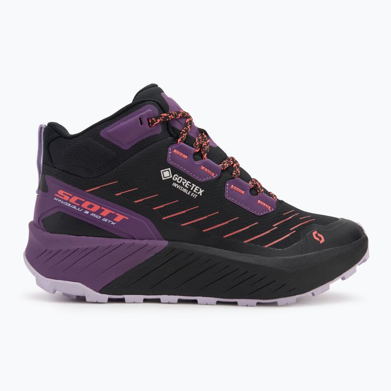 Női futócipő SCOTT Kinabalu 3 Mid Gore-Tex fekete/élénk lila 2