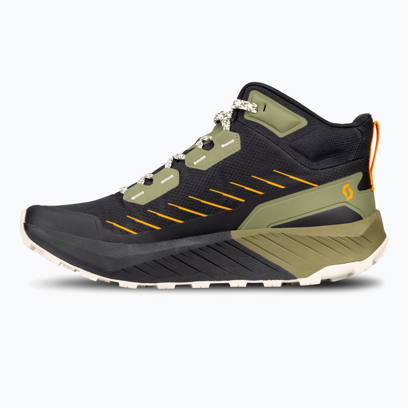 Férfi futócipő SCOTT Kinabalu 3 Mid Gore-Tex fekete/fenyőzöld 9
